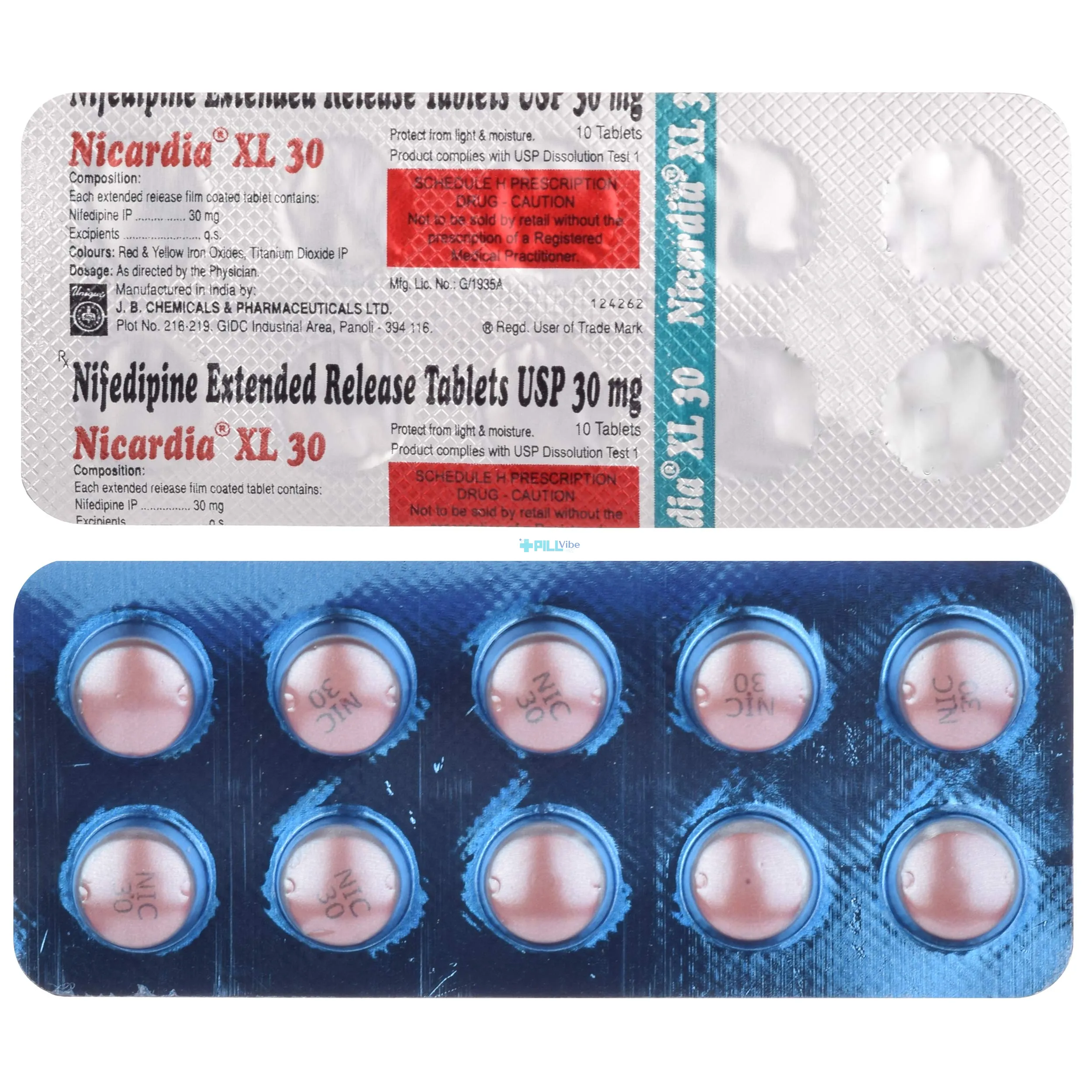 Nicardia XL 30 Mg (Nifedipine)