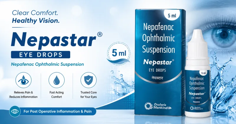 Nepastar Drop 5ML: Uses, Benefits, Side Effects & Eye Care Guide