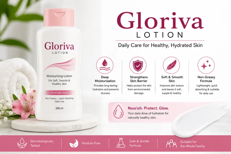 Gloriva Lotion: Uses, Benefits, Ingredients, Side Effects & Complete Skincare Guide