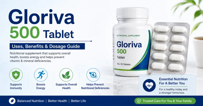 Gloriva 500 Tablet: Uses, Benefits, Dosage, Side Effects & Complete Guide