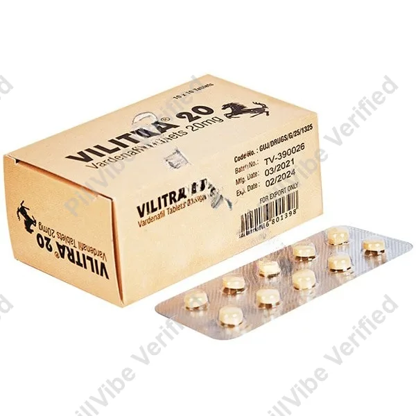Vilitra Tablets Vardenafil
