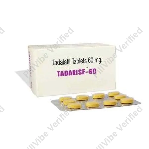 Tadarise 60mg Safe & Fast Erectile Dysfunction Solution