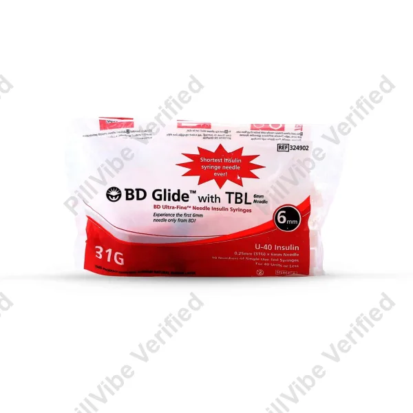 BD Insulin Syringes U40 31G 6mm