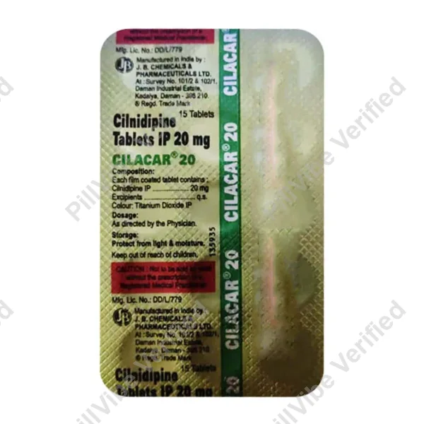 Cilacar 20mg