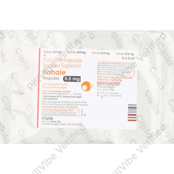 Flohale 0.5mg Respules