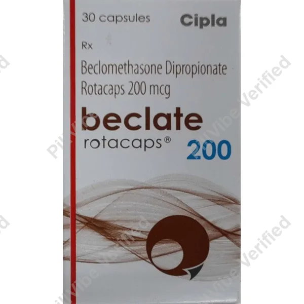 Beclate Rotacaps 200mcg