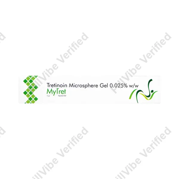Mytret Micro Gel 0.1 used to treat Acne