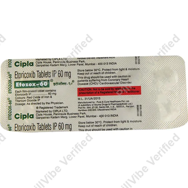 Etozox 60mg