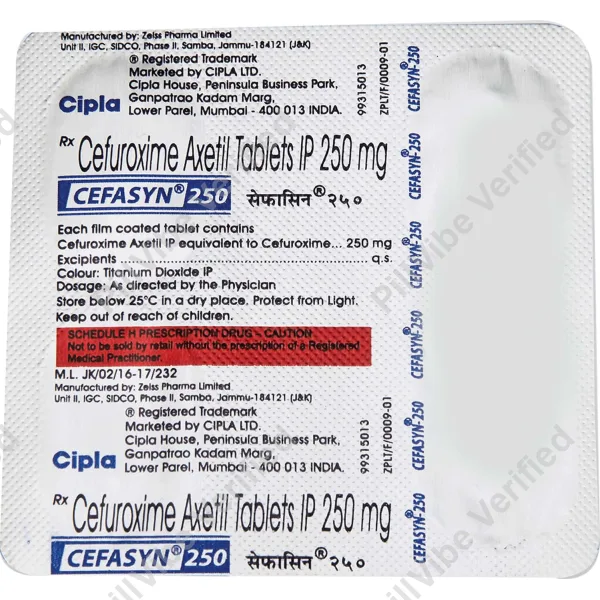 Cefasyn 250mg