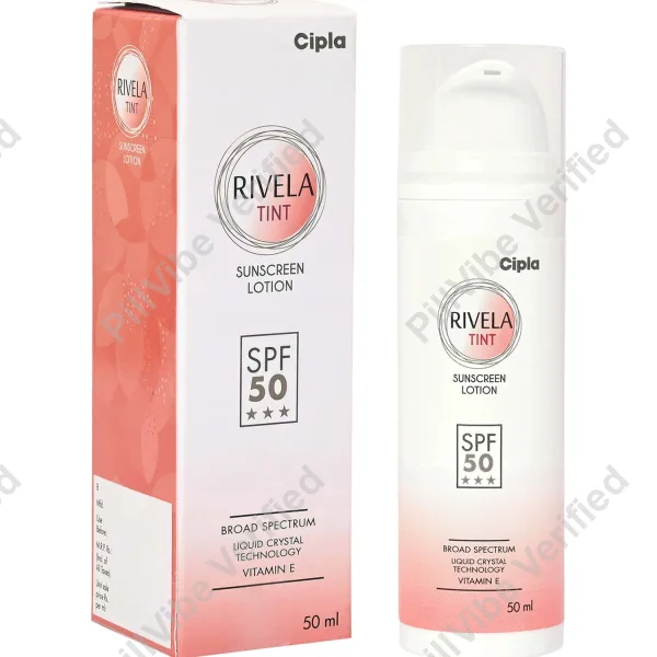 Rivela SPF 50 Sunscreen Lotion