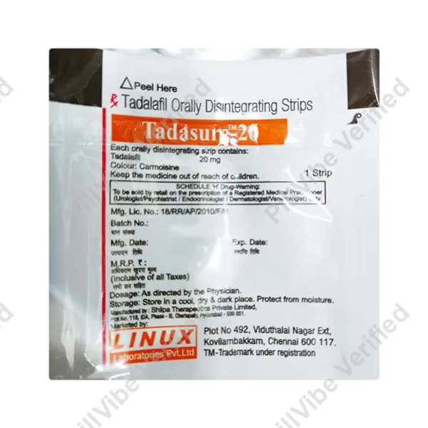 Tadarise Pro 20mg