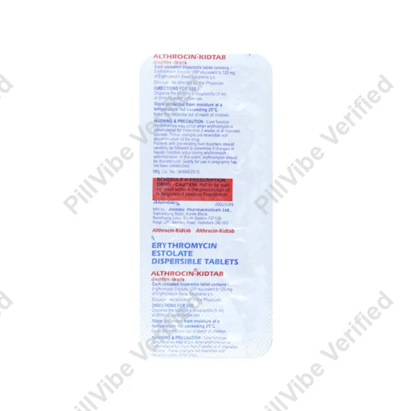 Althrocin 125 Tablet