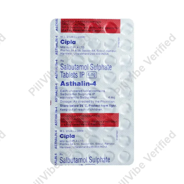 Asthalin 4mg