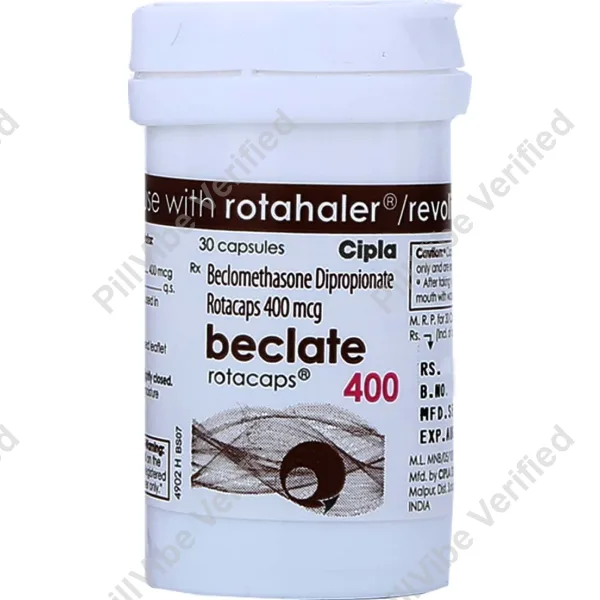 Beclate Rotacaps 400mcg