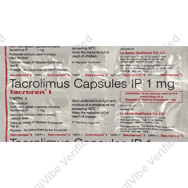 Tacroheal 1mg