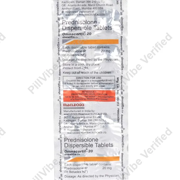 Omnacortil 20mg