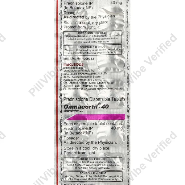 Omnacortil 40mg