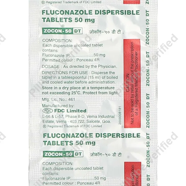 Zocon DT 50mg