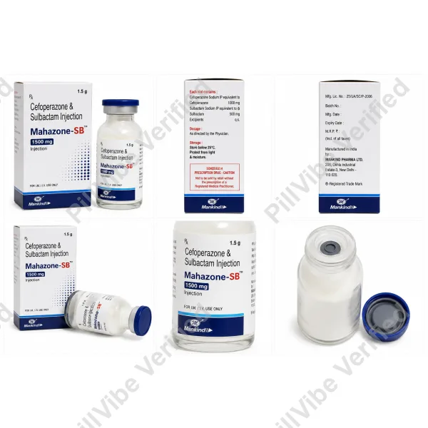 Mahazone SB 1500mg Injection - Image 2