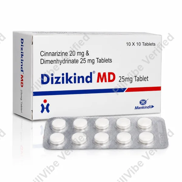 Dizikind MD 25mg Tablet